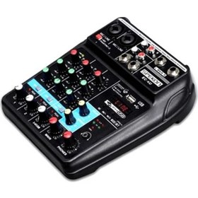 Resim Spekon Ec-4u 4 Kanallı Deck Mikser Konsolu Aux Kanallar Ve Efekt İşlemcisi 