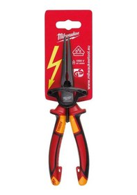 Resim Milwaukee Ağır Hizmet Tipi Vde 1000V Elektrikçi İzoleli Kargaburun 210 MM - T4932464564 