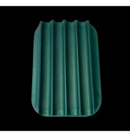 Resim Rotasel Baget Ekmek Tavası Teflon 40X60 cm 