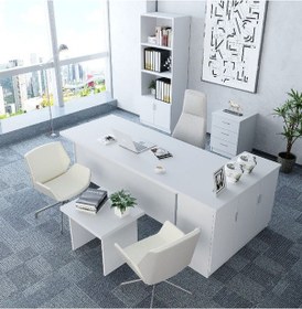 Resim Bubble 5'li Ofis Takımı Model 5 Beyaz 