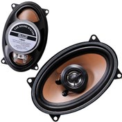 Resim Oto Hoparlör Mini Oval 10x15cm Tweeterli 2 Adet 200w 