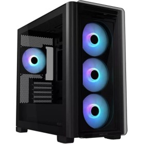 Resim Asus A23 Plus Tg Argb Siyah 4X120MM Fanlı USB 3.2 Micro Atx Kasa 