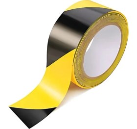 Resim Nano Emniyet Şeridi Siyah Sarı 