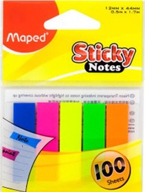 Resim Maped 12X44 Plastik 100 Sayfa Film Yapışkanlı Not Kağıdı 