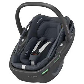 Resim Maxi-Cosi Coral 360 Dönebilir Yatabilir 2'si Bir Arada Modüler Essential Graphite Ana Kucağı Ve Oto Koltuğu 