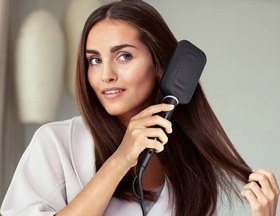 Resim Philips Düzleştirici Tarak Siyah 