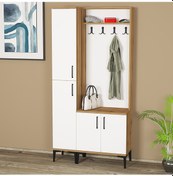 Resim Kalenderdekor1 Kalender Dekor Rose-1-3 Rs02 Portmanto Vestiyer Ayakkabılık 
