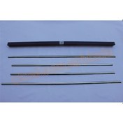 Resim Corolla Uyumlu Cam Çıtası Nikelajı Sd 2001-2006 Arası P. Çelik 4 Prç. N11.4702 