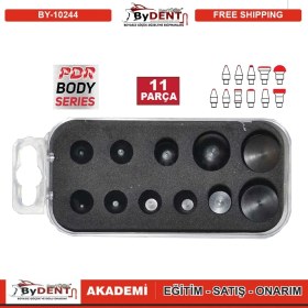 Resim Pdr Boyasız Göçük Düzeltme Değişken Uç Takımı 11 Parça 