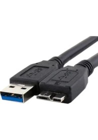 Resim USB 3.0 Taşınabilir HDD Harddisk Hard Disk Kablosu / 1 Metre / Micro USB -B / Hızlı Veri Aktarımı 
