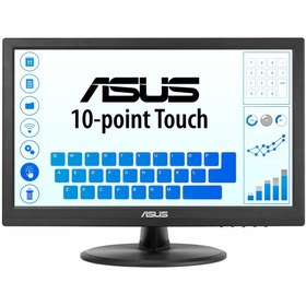 Resim ASUS VT169HE 15.6" 60Hz 5Ms VGA+HDMI FullHD IPS Vesa Dokunmatik Monitör 