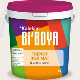 Resim Bi'Boya İpek Mat Trendy 15 Lt Gültozu 