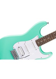 Resim Squier Debut Strat Hss Laurel Klavye Sea Foam Green Elektro Gitar 