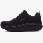 Resim Skechers D'lux Walker - Get Oasis Memory Foam Mens Black Sneaker Hafızalı Taban Kadın Günlük Spor Ay 