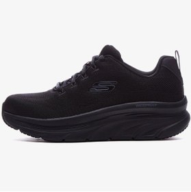 Resim Skechers D'lux Walker - Get Oasis Memory Foam Mens Black Sneaker Hafızalı Taban Kadın Günlük Spor Ay 