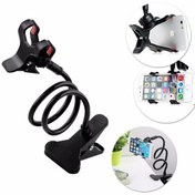 Resim Kastore Akrobat Telefon Tutucu Spiral Gövdeli Oynar Başlıklı - Siyah 