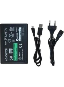 Resim Ecovibe Psp Vita Adaptör Psp Vita Şarj Cihazı Psp Vita 5 Volt 1500 Mah Adaptör 