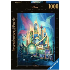 Resim Ravensburger 1000 Parça Puzzle Walt Disney Ariel'in Şatosu 173372 