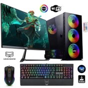 Resim Izoly ST998823 i3-10100F 8 GB 256 GB M.2 NVMe RTX3060 12 GB 24" Free Dos Masaüstü Oyuncu Bilgisayarı 