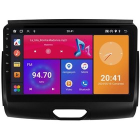 Resim Carvocal Ford Ranger Android Multimedya Sistemi (2015-2020) CRV4858XP 