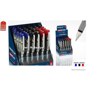 Resim Pensan 6020 Nano Jel Roller Kalem 0.7 MM 12li Pk Siyah 