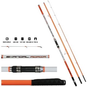 Resim Skandal Adria Hybrid 420 Lc Surf Kamışı 100-200 G 