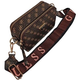Resim Valens Çanta Valens Deri Kutu Clutch Model El Çantası Kahverengi 
