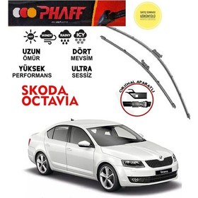 Resim Skoda Octavia 2016 Muz Silecek Takımı 1.4 1.6 1.8 Araca Özel Aparat 