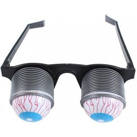 Resim Pörtlek Gözlük Yaylı Sarkan Çılgın Şaka Malzemesi Parti Gözlüğü 