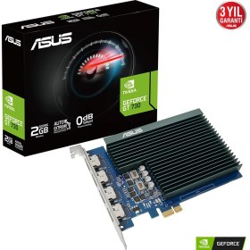 Resim Asus GT730-4H-SL-2GD5, 2gb, Gddr5, 64BIT, 4xhdmı Ekran Kartı 