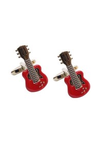 Resim Coolmenclub Gitar Figürlü Kol Düğmesi 
