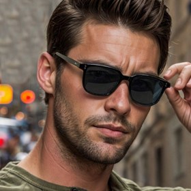 Resim Vintage Tarzı Gözlükler Unisex - Dekoratif AC Mercek ile Dayanıklı PC Çerçevesi, Tırmanma ve Olta Balığı için İdeal - 1 Adet Moda Gözlük Kapsar 