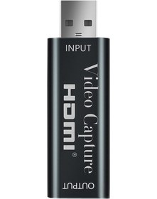 Resim Dofolink 1080p 30hz Video Ses Toplayıcı Kartı Oyun Canlı Yayın Öğretim Kaydı Bilgisayar Telefon Uyumlu Siyah Plastik 