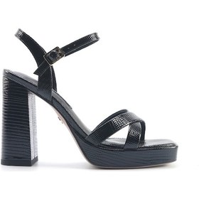 Resim Nine West Kellı 5fx Siyah Kadın Topuklu Sandalet 000000000101928876 Siyah 