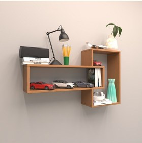 Resim Rafkestir Alya Duvar Raf Set Bambu ( Mat ) 