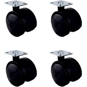 Resim Skygo Büyük Plastik Tablalı Teker - 50MM HKS126 - 4 Adet 