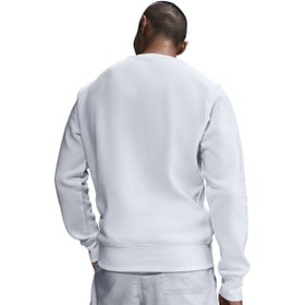 Resim Nike Club Crew Erkek Beyaz Günlük Sweatshirt FN3886-100 