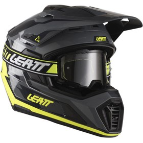 Resim Leatt Adv 7.5 Siyah Sarı Motosiklet Kaskı 