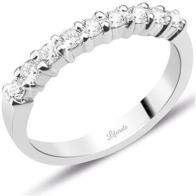 Resim 0.39 Ct Pırlanta Yarım Tur Yüzük 