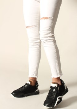 Rovigo Plus Siyah Platin Kadın Spor