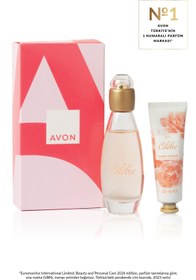 Resim Avon Celebre Kadın Parfüm ve Celebre El Kremi Hediye Seti 
