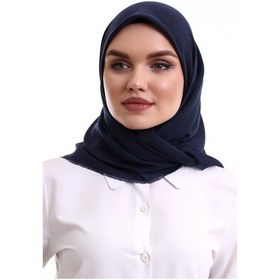 Resim Pamuklu Pano Düz Desensiz Örtü Lacivert 