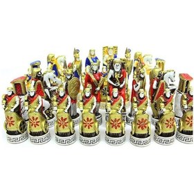 Resim Satranç Taşı Polyester Büyükboy Athena Dekoratif Hediyelik 