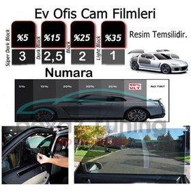 Resim Cam Filmi Amerikan Çizilmez 50 Cm X 60 Mt. Ligth Black 