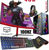 Resim DMC N35x Ryzen 5 5500,32GB RAM,500GB HDD,256GB SSD,4GB RX550,24"Windows 11 Oyuncu Masaüstü Bilgisayar 