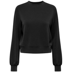 Resim Only Onlmaya L/s Modal O-neck Jrs Kadın Siyah Bluz - 15369155 