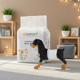 Resim Ultra Emici Köpek Bezi - Sızdırmaz, Esnek & Yumuşak Dokuma Kumaş Kolay Seyahat İçin - Sevimli Moda Tasarımı 