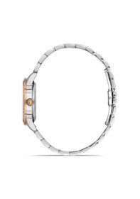 Resim Ferro Quartz Çelik Rose/gri Kırmızı Kadran 32 Mm Kadın Kol Saati 