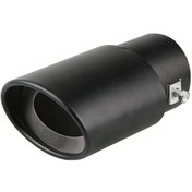 Resim Yaleker Paslanmaz Çelik Egzoz Ucu - 1.5-2.1 Inch Girişli Yüksek Isıya Dayanıklı Modifiye Aksesuar 
