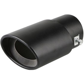 Resim Yaleker Paslanmaz Çelik Egzoz Ucu - 1.5-2.1 Inch Girişli Yüksek Isıya Dayanıklı Modifiye Aksesuar 